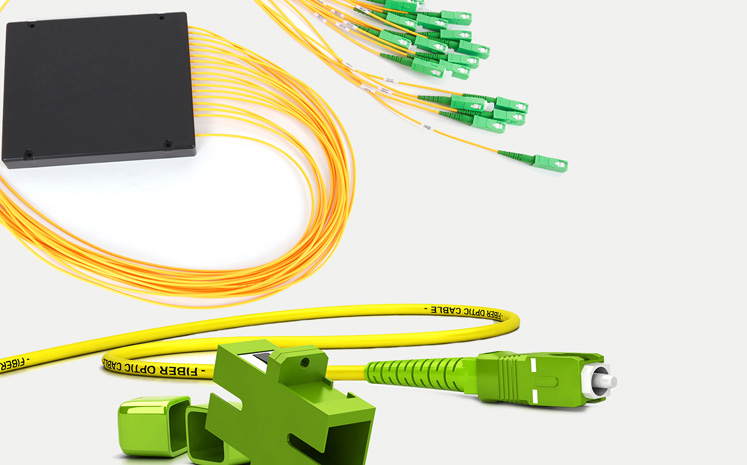 Componentes óptico pasivos para cable de fibra óptica