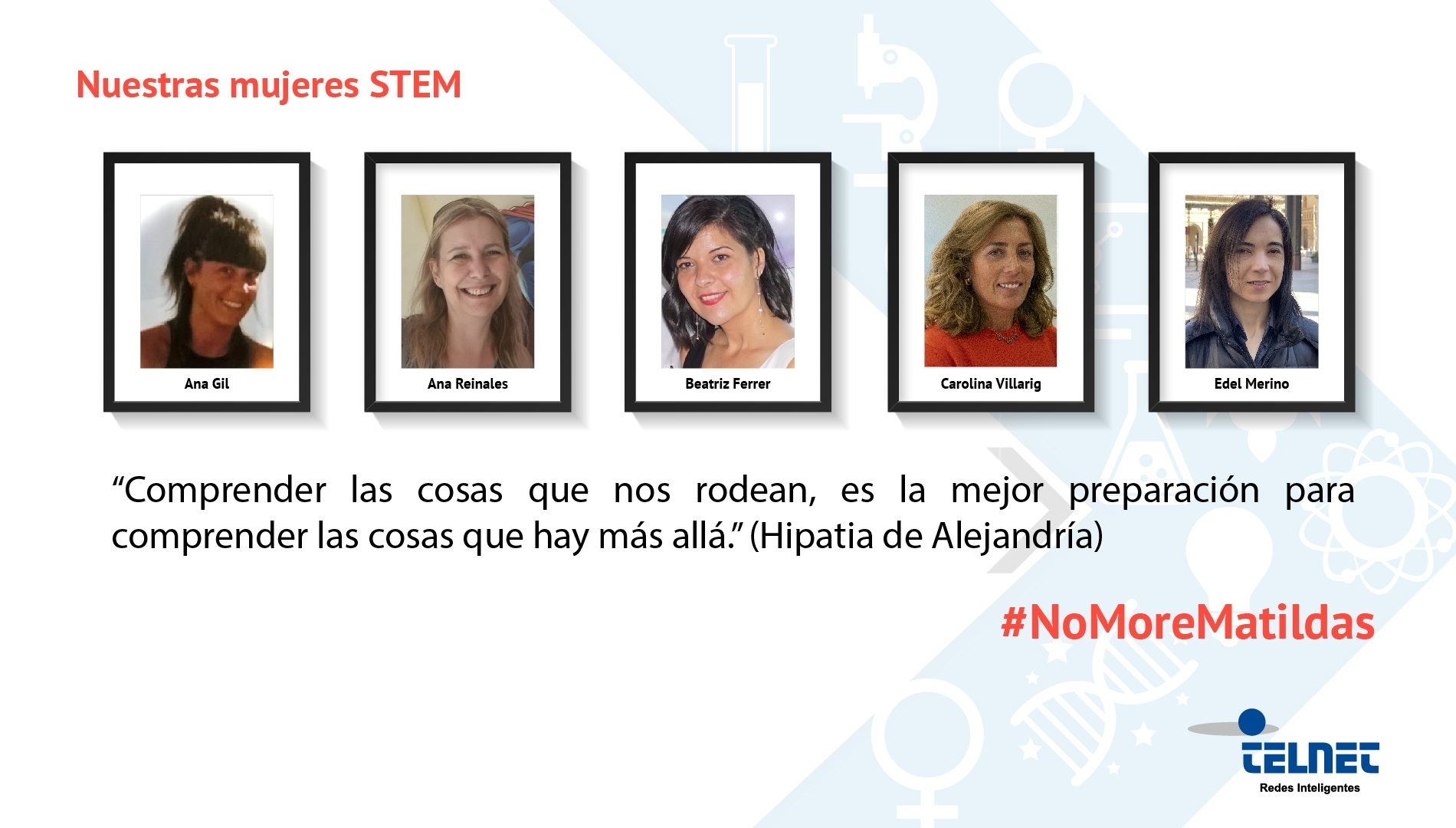 Mujeres STEM TELNET