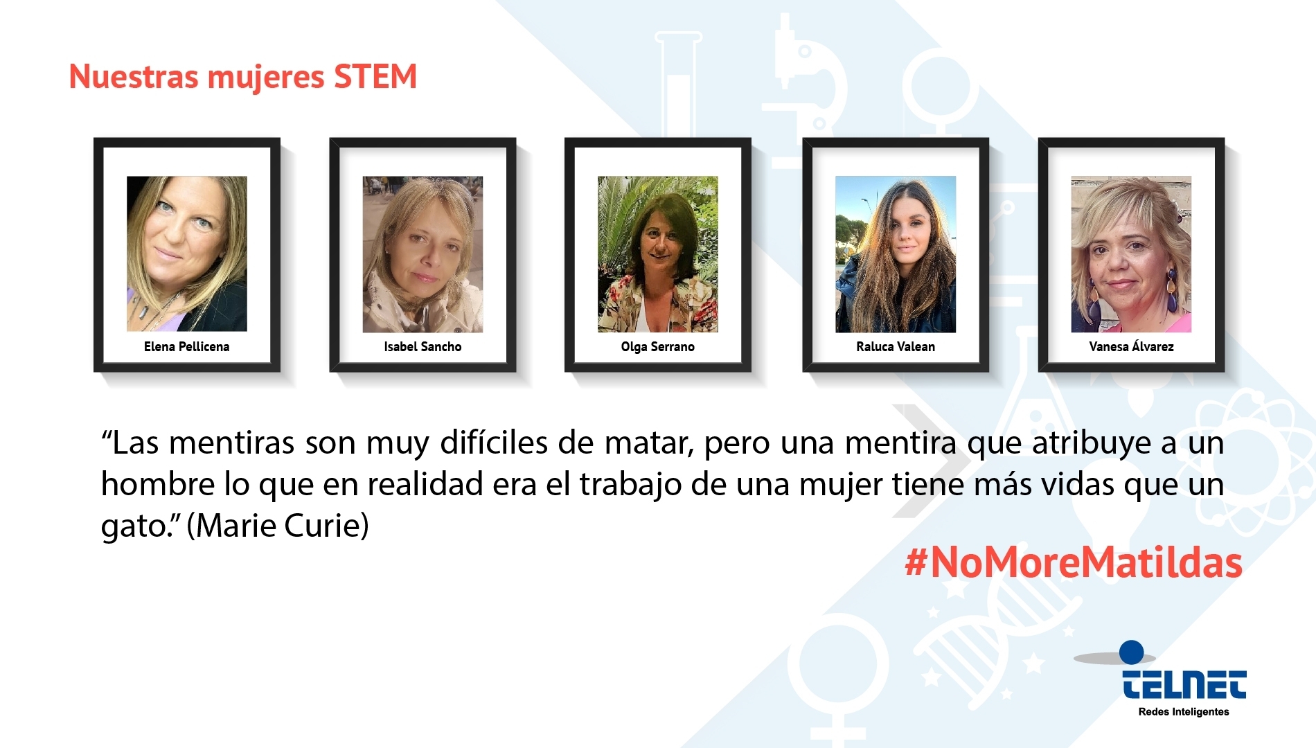 Mujeres STEM TELNET